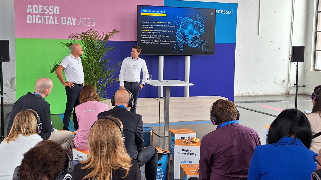 Vorstellung des Projekts mit der IB.SH zur KI-basierten Antragsverarbeitung