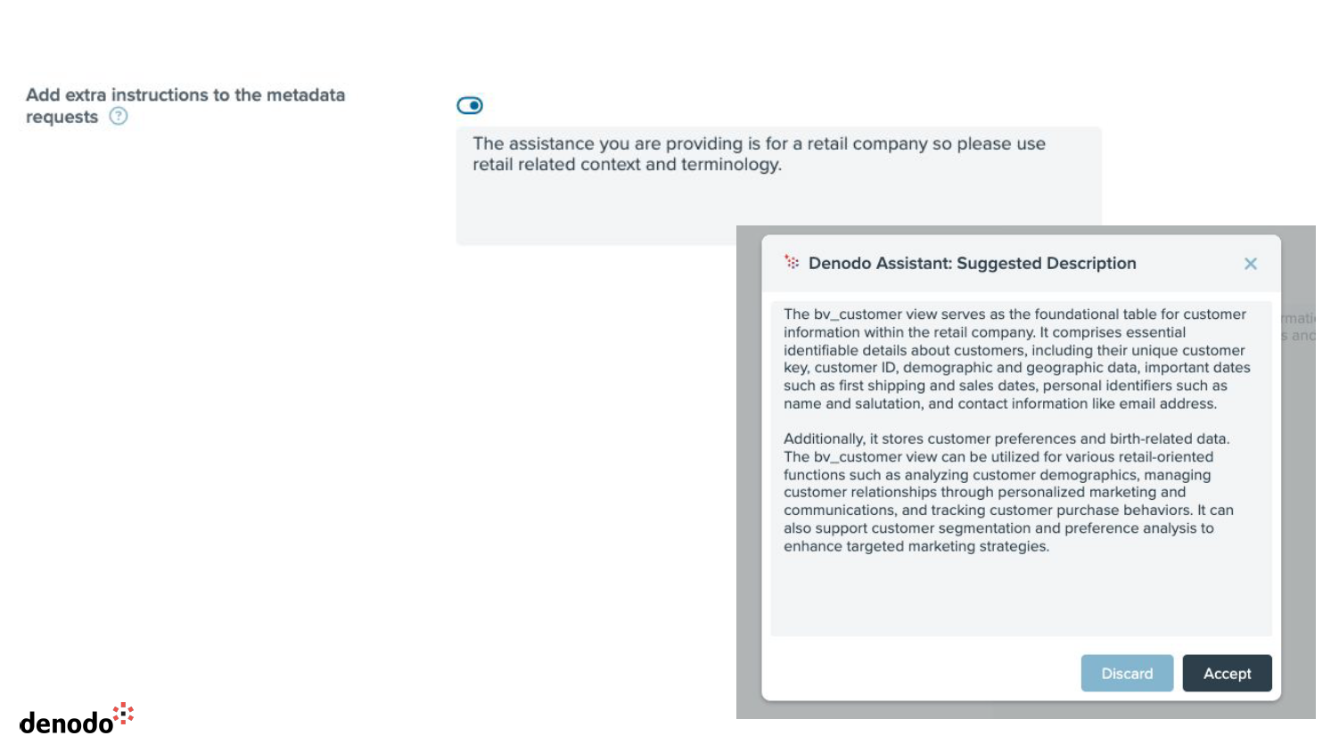 Denodo Join Suggestions